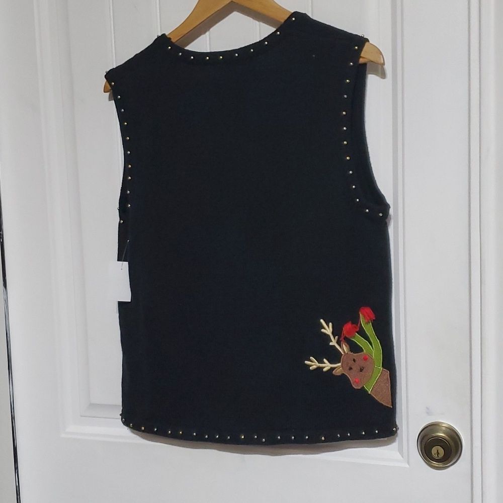 Hampshire Studio SNOW Decorated Half Jersey Size M - Picture 8 of 8